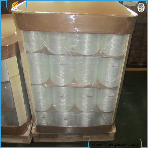 Fibra de vidro direto mecha ecr preço à saída da fábrica ecr fibra de vidro mecha 2400tex para produção de chapas 