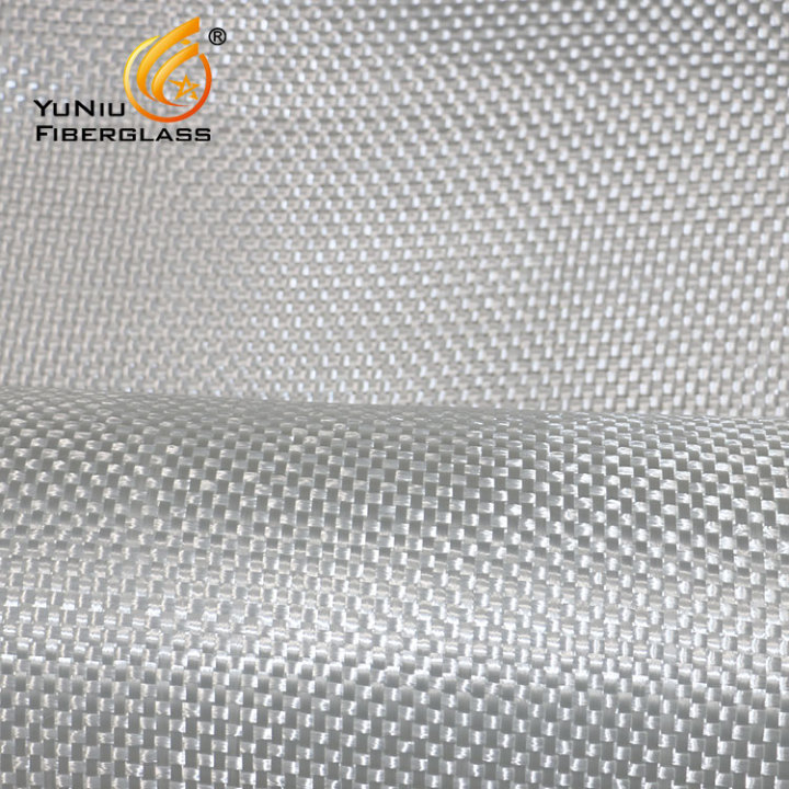 Mecha tecida de fibra de vidro de alta resistência 200g/400g/600g/800g para produtos FRP