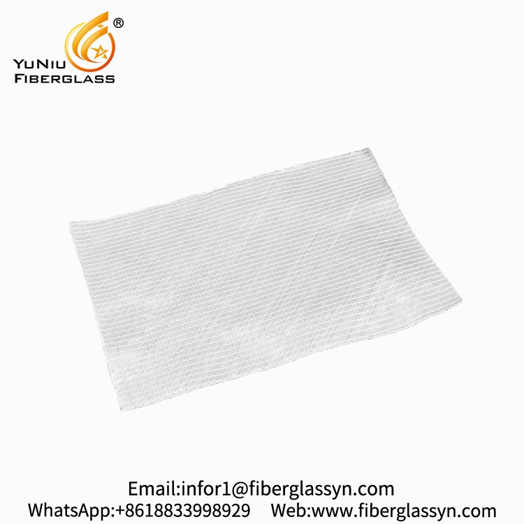 Tecido triaxial para construção de barcos/tecido multiaxial Boa resistência ao desgaste Tecido multiaxial de fibra de vidro E