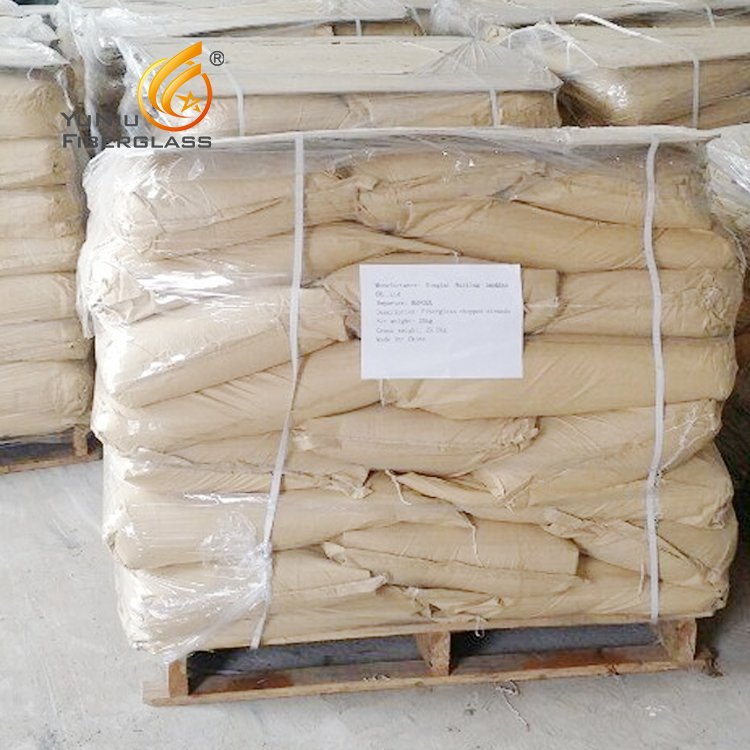 Fornecedor da China vende por atacado materiais compostos de fibra de vidro Ar fios picados