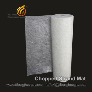 Fornecimento direto da fábrica e tapete de fibra de vidro reforçado com fibra de vidro picada para materiais de cobertura de parede